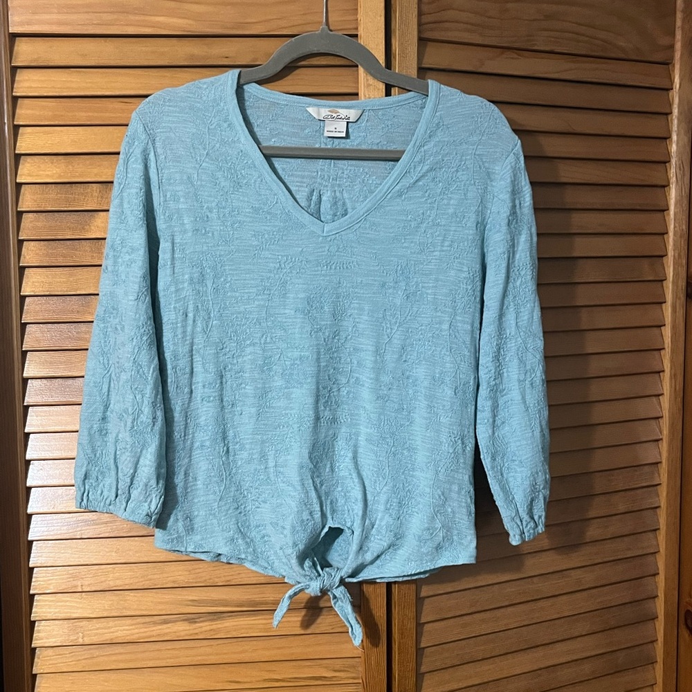 Bob Timberlake Cotton Embroidered Blouse
